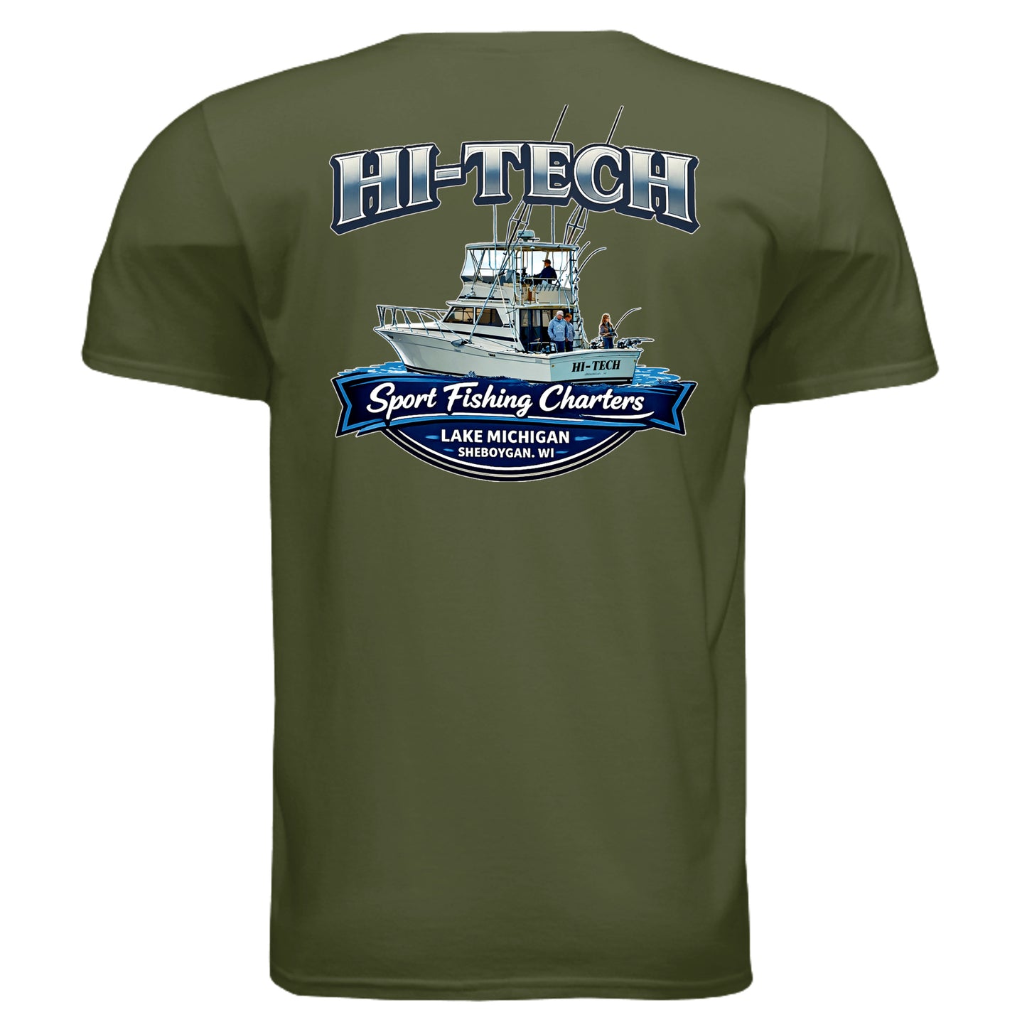 MILITARY GREEN - G640 - BACK