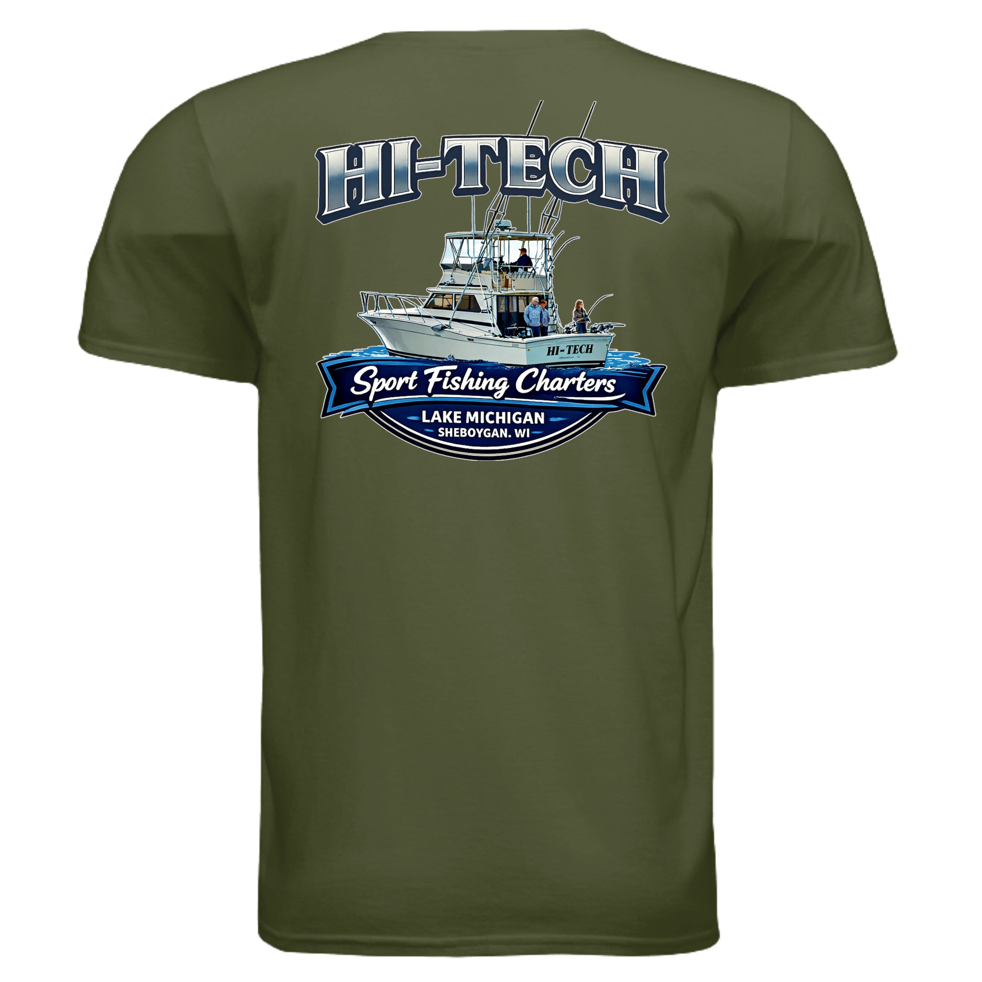 MILITARY GREEN - G640 - BACK
