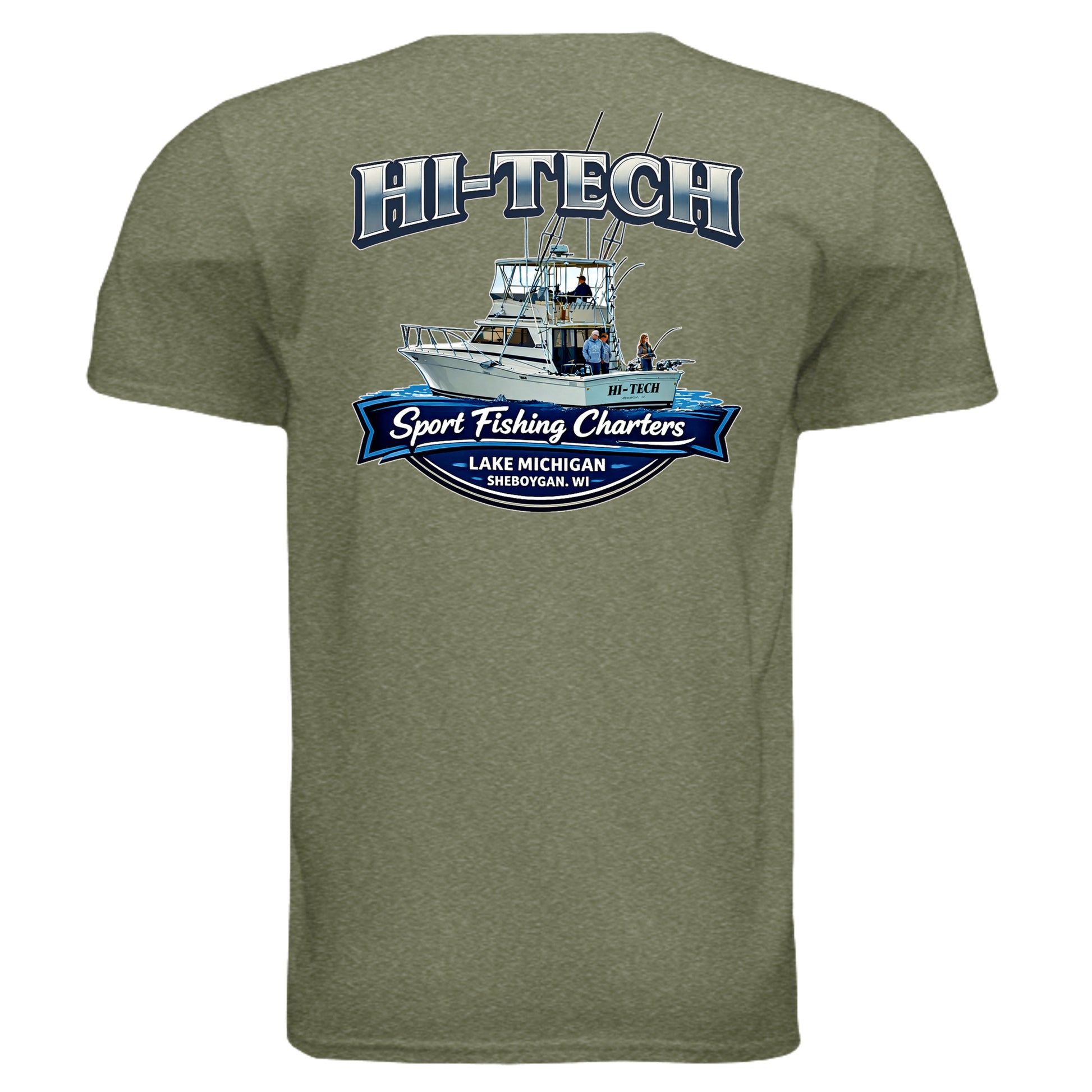 HEATHER MILITARY GREEN - G640 - BACK