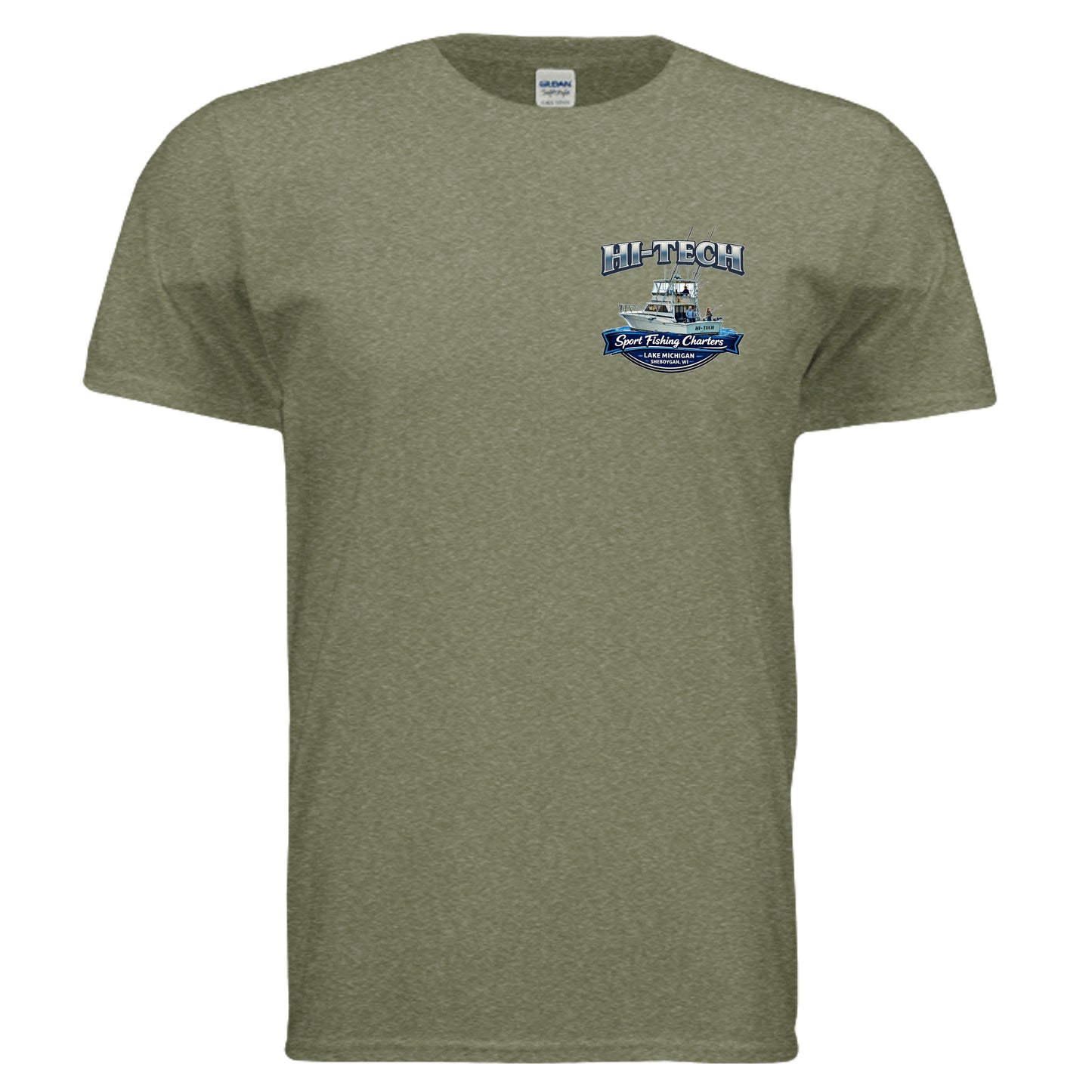 HEATHER MILITARY GREEN - G640 - FRONT