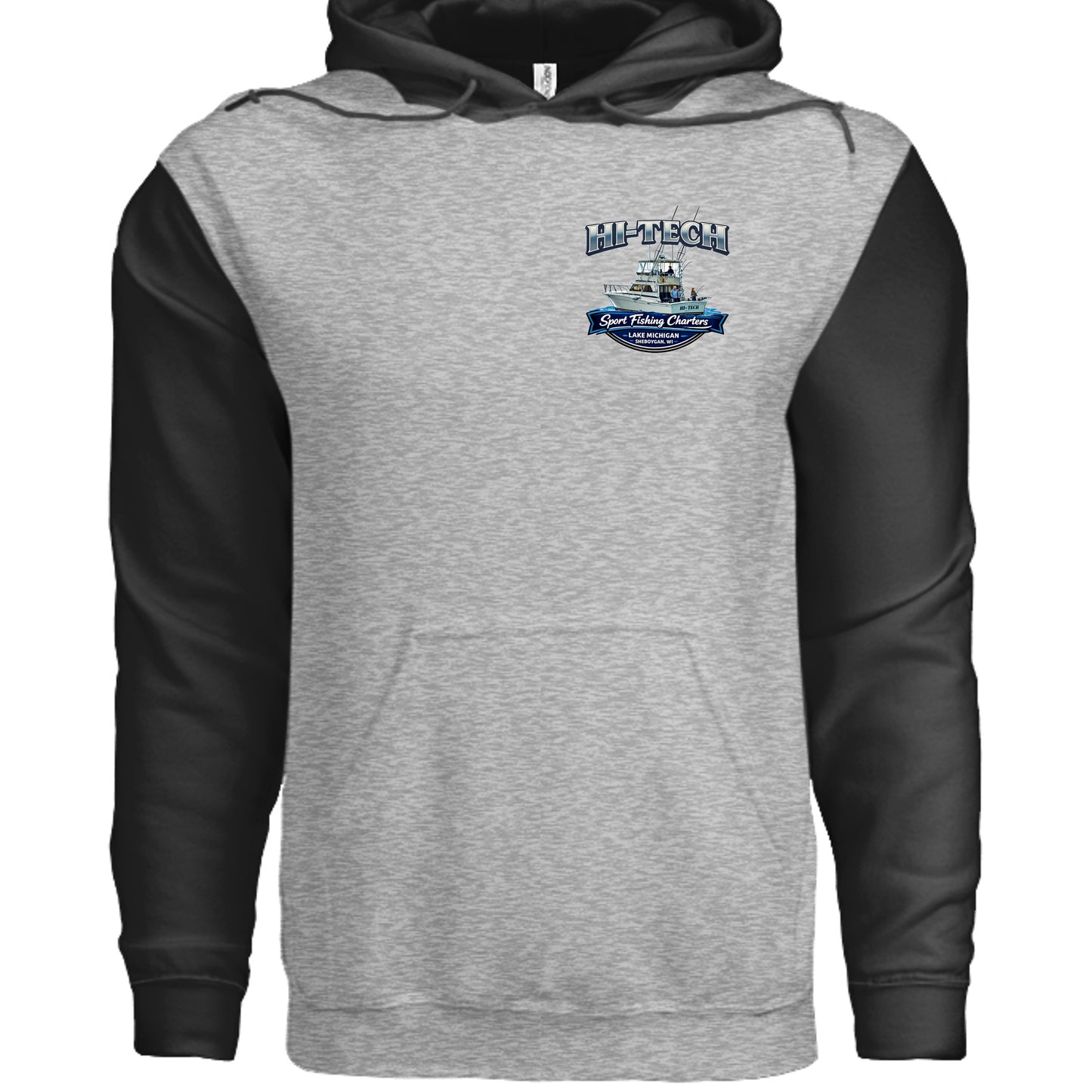 Grey Heather/ Black - IND4000 - FRONT